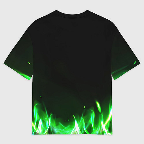 Мужская футболка оверсайз Stellar Blade пышные формы Евы / 3D-принт – фото 2