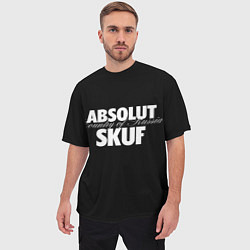 Футболка оверсайз мужская Skuf absolut, цвет: 3D-принт — фото 2