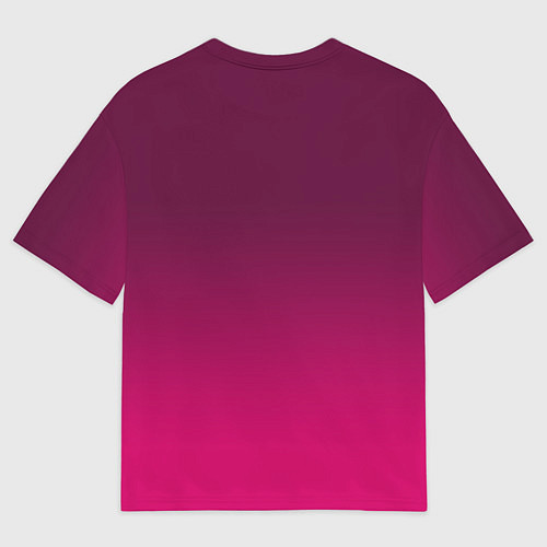 Мужская футболка оверсайз Beauty cyber Barbie - ai art fantasy / 3D-принт – фото 2