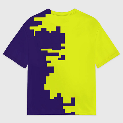 Мужская футболка оверсайз Barcelona fc sport club / 3D-принт – фото 2