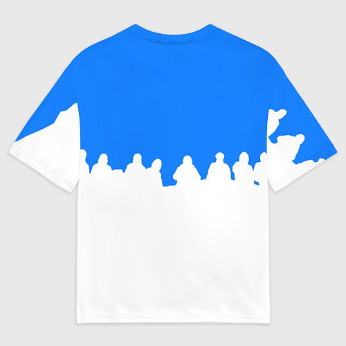 Мужская футболка оверсайз Papa Roach rock bend / 3D-принт – фото 2