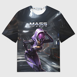 Мужская футболка оверсайз Mass Effect ТалиЗора