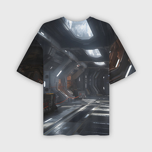 Мужская футболка оверсайз Mass Effect ТалиЗора / 3D-принт – фото 2