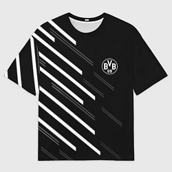 Футболка оверсайз мужская Borussia sport fc, цвет: 3D-принт