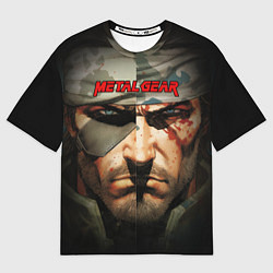 Футболка оверсайз мужская Metal gear Venom Snake, цвет: 3D-принт