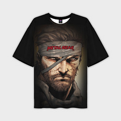 Футболка оверсайз мужская Metal gear Venom Snake, цвет: 3D-принт