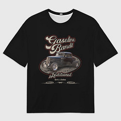 Мужская футболка оверсайз Хотрод Gasoline bandit
