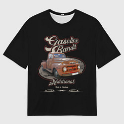 Мужская футболка оверсайз Хот-род в стиле rat Gasoline Bandit