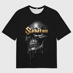 Мужская футболка оверсайз Sabaton - rock group