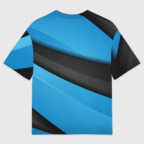 Мужская футболка оверсайз Стильная сова в одежде / 3D-принт – фото 2