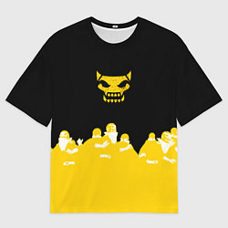 Футболка оверсайз мужская Боевой отряд Полный провал Fighter D, цвет: 3D-принт