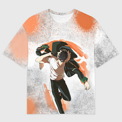 Мужская футболка оверсайз Ветролом - Харука