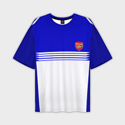 Мужская футболка оверсайз Arsenal fc sport geometry