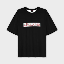Футболка оверсайз мужская Collapse, цвет: 3D-принт