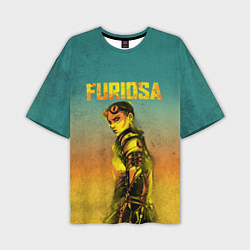 Футболка оверсайз мужская Mad Max - Furiosa, цвет: 3D-принт