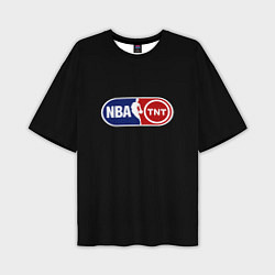 Мужская футболка оверсайз NBA logo tnt