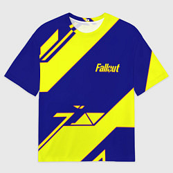 Футболка оверсайз мужская Fallout film geometry, цвет: 3D-принт