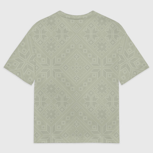 Мужская футболка оверсайз Род всему глава / 3D-принт – фото 2