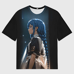 Мужская футболка оверсайз Рокси Наставница - Mushoku Tensei: Jobless