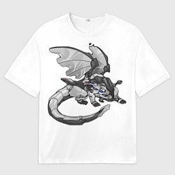 Мужская футболка оверсайз BMW M1000RR drago