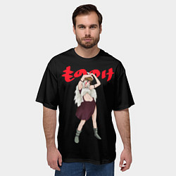 Футболка оверсайз мужская Принцесса Мононоке: Studio Ghibli, цвет: 3D-принт — фото 2