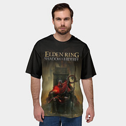 Футболка оверсайз мужская Elden ring Shadow of the erdtree, цвет: 3D-принт — фото 2