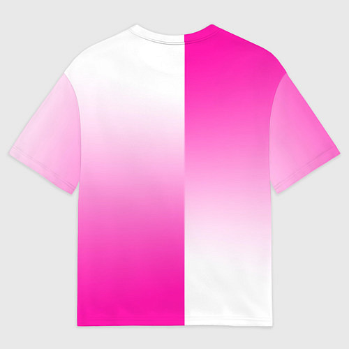 Мужская футболка оверсайз Roblox geometry gradient / 3D-принт – фото 2