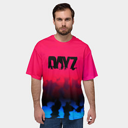 Футболка оверсайз мужская Dayz камуфляж, цвет: 3D-принт — фото 2