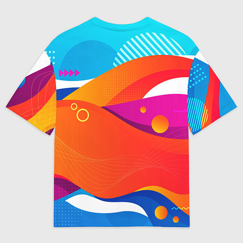 Мужская футболка оверсайз Пикачу в стиле зомби / 3D-принт – фото 2