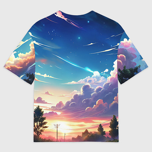 Мужская футболка оверсайз Pokemon butterfree / 3D-принт – фото 2