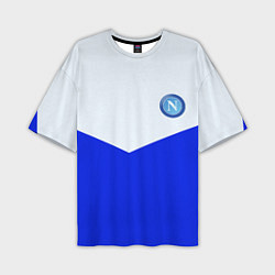 Мужская футболка оверсайз Napoli fc geometry