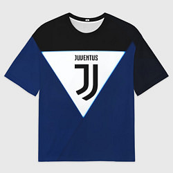 Футболка оверсайз мужская Juventus sport geometry color, цвет: 3D-принт