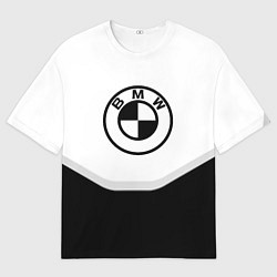 Мужская футболка оверсайз BMW sport geometry