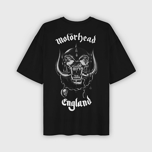 Мужская футболка оверсайз Motorhead - Ian Kilmister whiskey / 3D-принт – фото 2