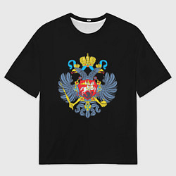 Футболка оверсайз мужская Имперский двуглавый герб, цвет: 3D-принт