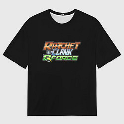 Мужская футболка оверсайз Ratchet & Clank