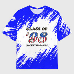 Футболка оверсайз мужская ГТА текстура, цвет: 3D-принт