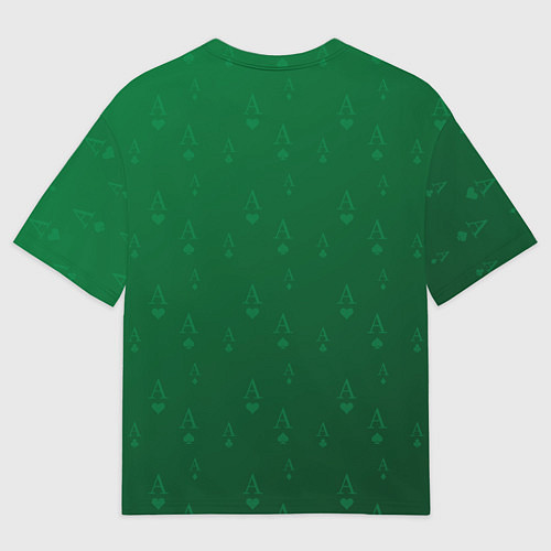 Мужская футболка оверсайз Фишки -игра / 3D-принт – фото 2