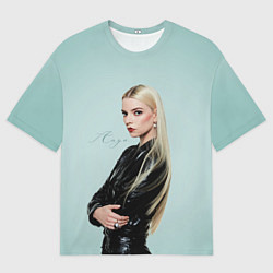 Мужская футболка оверсайз Anya Taylor - Joy - actress