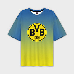 Мужская футболка оверсайз Borussia gradient