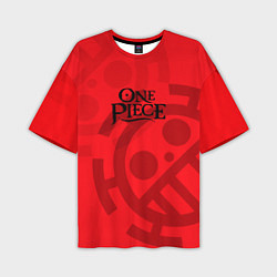 Футболка оверсайз мужская One Piece Luffy Monkey D, цвет: 3D-принт