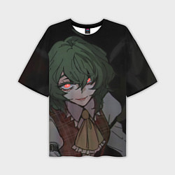 Футболка оверсайз мужская Touhou Project Юка Кадзами, цвет: 3D-принт