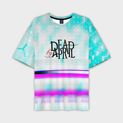 Футболка оверсайз мужская Dead by april rock band, цвет: 3D-принт