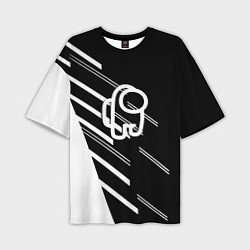 Футболка оверсайз мужская Among us pattern sport, цвет: 3D-принт