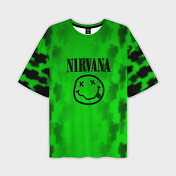 Мужская футболка оверсайз Nirvana x Billie