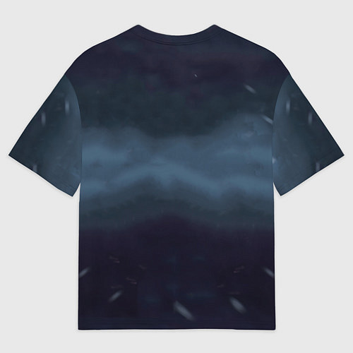 Мужская футболка оверсайз Викинг хускарл с секирой / 3D-принт – фото 2