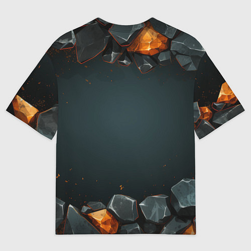 Мужская футболка оверсайз Captain Titus Warhammer 40000 space marine 2 / 3D-принт – фото 2