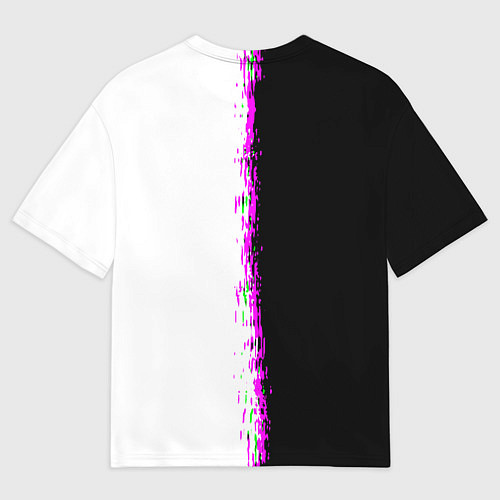 Мужская футболка оверсайз The Witcher logo краски / 3D-принт – фото 2