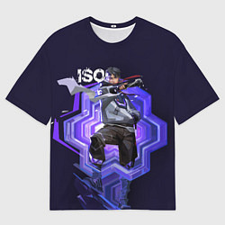 Мужская футболка оверсайз Iso Valorant