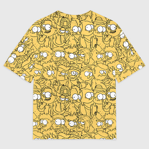 Мужская футболка оверсайз Красный человечек / 3D-принт – фото 2